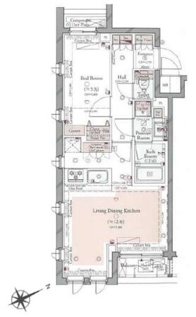 立会川駅 徒歩6分 2階の物件間取画像